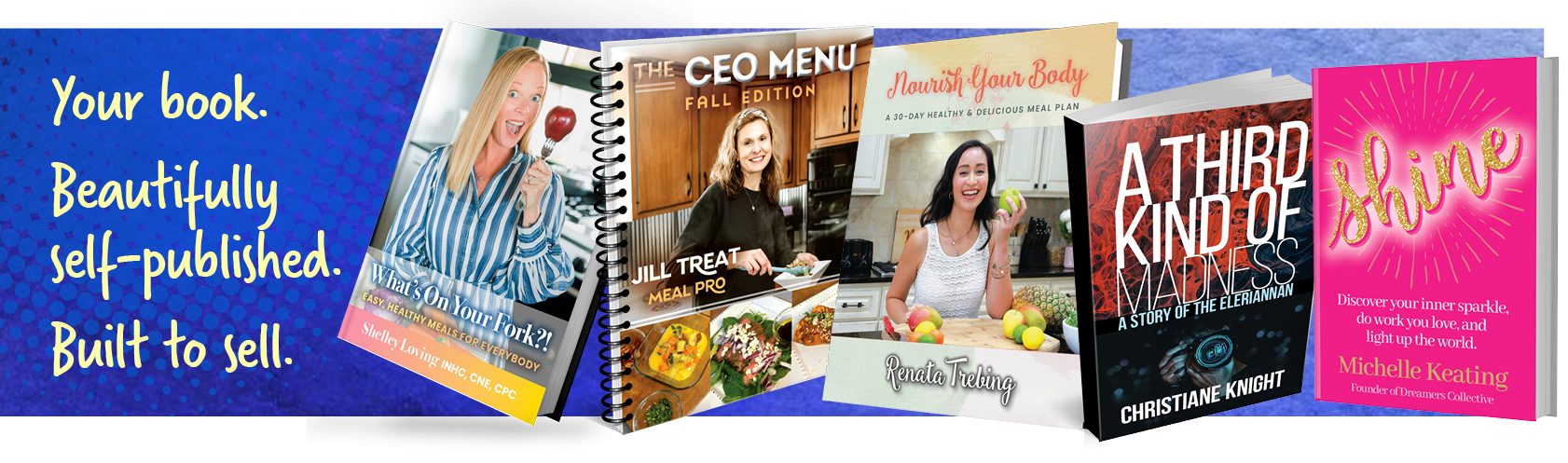 3FB homepage banner Blue and green banner with an illustration of people standing in a group.